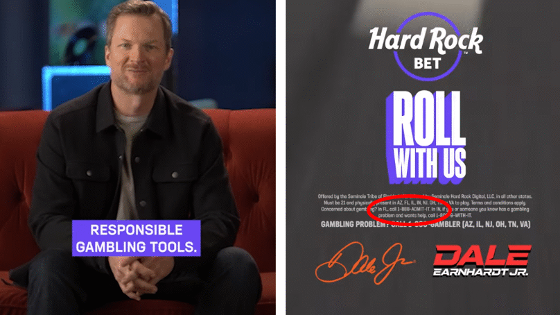 [IMAGE] 2025 RGEM - Hard Rock Bet - Responsible Gambling Video Spot Featuring Dale Earnhardt Jr.